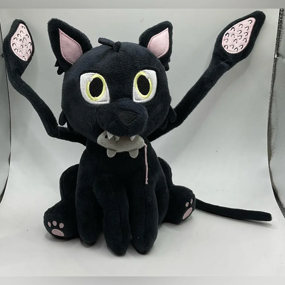 Kidorot: Dungeons and Dragons (Phunny) black & pink cat plush stuffed animal toy - Picture 1 of 5